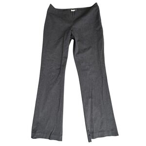 Gap Stretch Dress Pants Womens 10 Charcoal Work Minimalist Career Office